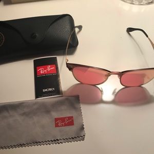 Authentic Clubmaster Raybans, Blaze Collection